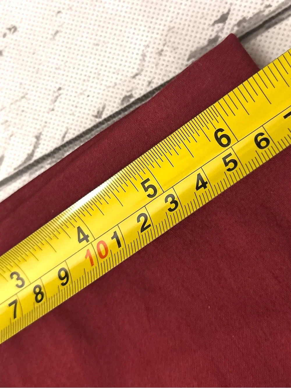 Timing Women's Burgundy Chinos with Leather Belt Sz M (6 -8) 98% cotton.
